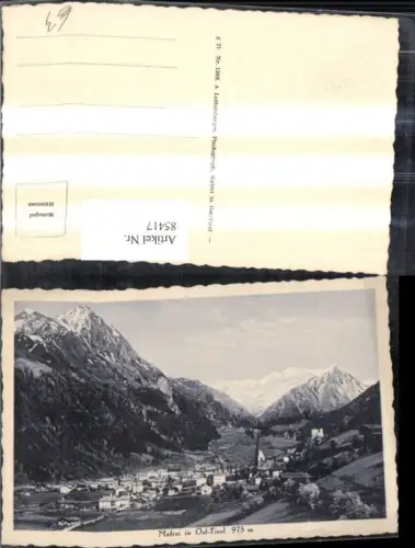 85417,Matrei i. Osttirol Totale