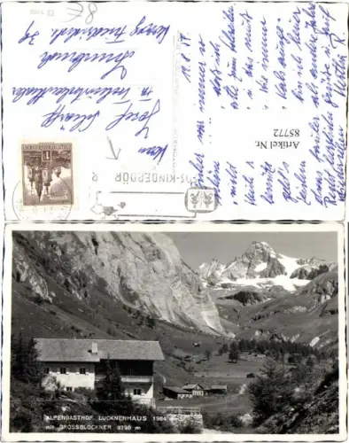 85772,Gasthaus Lucknerhaus b. Lienz SOS Kinderdorf Stempel