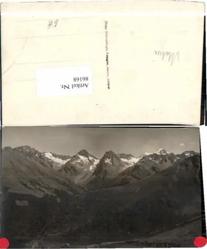 86168,FotoAK Schobergruppe von Matrei Umgebung Osttirol