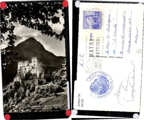 94338,Schloss Weissenstein b. Matrei Osttirol Lienz