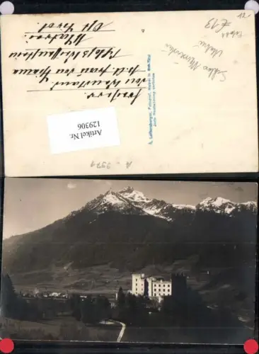 129306,FotoAK Schloss Weissenstein bei Matrei