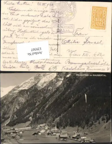 129307,Feuchten im Kausertal 1923