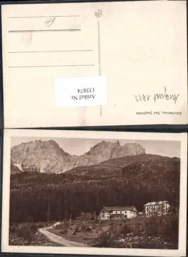 135874,Mittelaheim Bad Jungbrunn 1923 bei Tristach Lienz