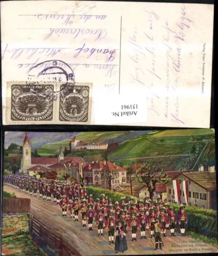 151961,Matrei a. Brenner Tiroler Trachten Musikkapelle u. Schützenkompanie Schützenverein