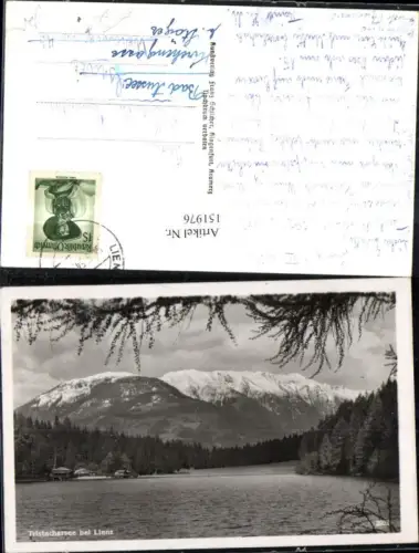 151976,Tristachersee b. Lienz Tristach Ansicht 1954