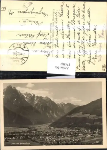174889,Lienz Totale m. Dolomiten