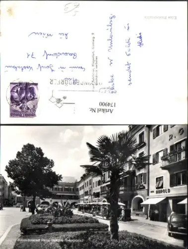 174900,Lienz Dolomitenstadt Osttirol Hauptplatz Ortsansicht 10 Jahre Kinderdörfer Stempel
