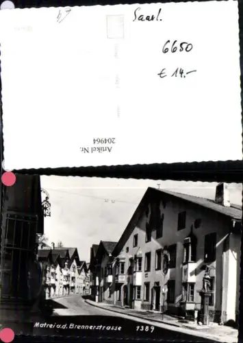 204964,Matrei a. d. Brennerstraße Straßenansicht