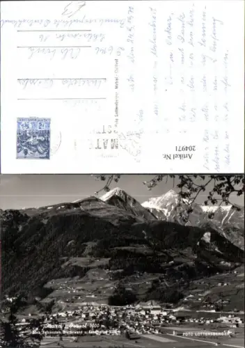 204971,Matrei Totale Blick Falkenstein Bretterwand u. Kendlspitze