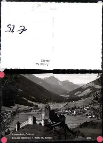 204982,Panzendorf Totale Schloss Heimfels m. Sillian