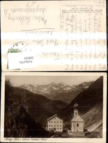 210125,Heilig Kreuz Heiligkreuz Sölden Ötztal Kirche