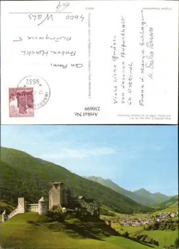 230699,Burg Heimfels u. Sillian Teilansicht m. Sextner Dolomiten