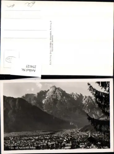 274127,Lienz Totale m. Spitzkofel Bergkulisse