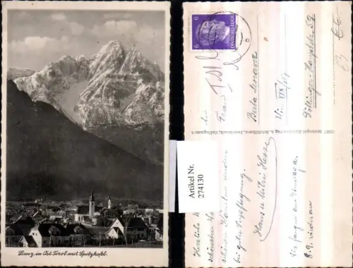 274130,Lienz Totale m. Spitzkofel Bergkulisse