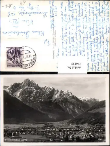 274139,Lienz Totale Bergkulisse