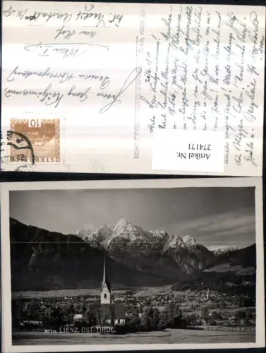 274171,Lienz Totale Bergkulisse