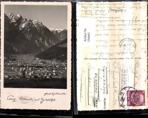 294491,Lienz Totale m. Spitzkofel Bergkulisse