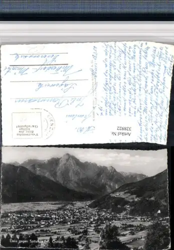 328922,Lienz Totale geg. Spitzkofel Bergkulisse