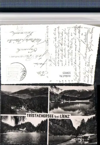 328925,Tristachersee See b. Lienz Mehrbildkarte pub Franz Schilcher 2063