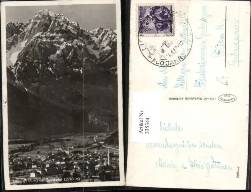 335344,Lienz Totale m. Spitzkofel Bergkulisse