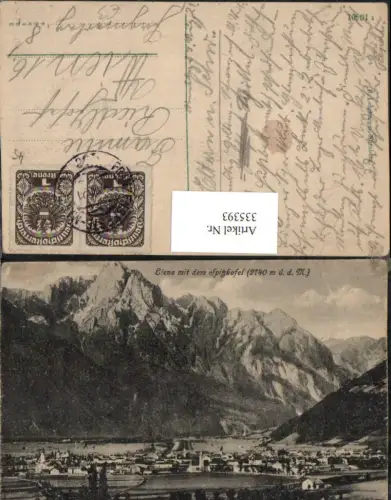 335393,Lienz Totale m. Spitzkofel Bergkulisse