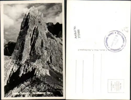 372488,Lienzer Dolomiten Kerschbaumer Törl Felsen