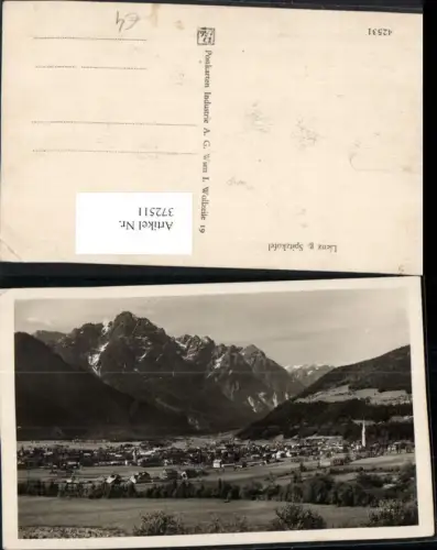 372511,Lienz Totale geg. Spitzkofel Bergkulisse