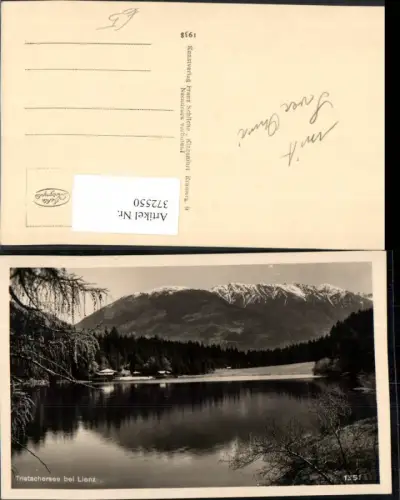 372550,Tristachersee See b. Lienz Bergkulisse