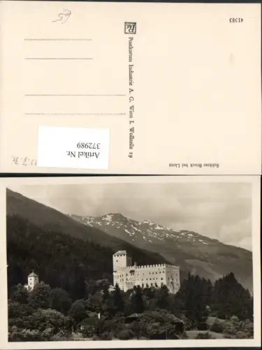 372989,Schloss Bruck b. Lienz Bergkulisse