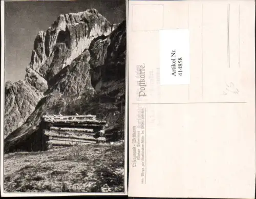 414858,Laserzwand vom Weg zur Karlsbader-Hütte b. Lienz Bergkulisse
