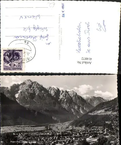 414872,Lienz Totale Bergkulisse