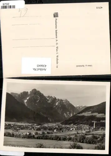 436643,Lienz Totale geg. Spitzkofel Bergkulisse