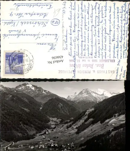 436656,St. Jakob im Defereggental Totale m. Pfannhorn Bergkulisse