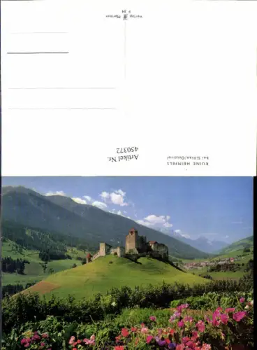 450372,Ruine Heimfels b. Sillian Bergkulisse