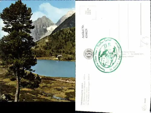 454624,Oberseehütte Berghütte b. St. Jakob Defereggen Bergkulisse