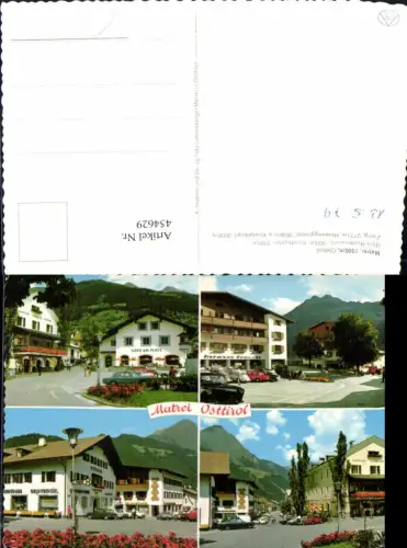 454629,Matrei in Osttirol Gasthof Rathaus Cafe am Platz Mehrbildkarte