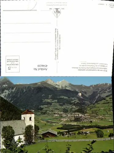 454639,Kirche St. Nikolaus b. Matrei in Osttirol Totale Bergkulisse