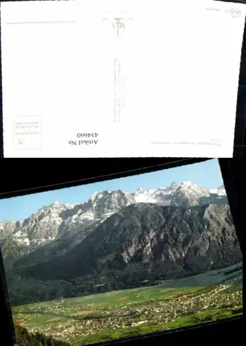454660,Lienz Totale geg. Laserzgruppe Bergkulisse
