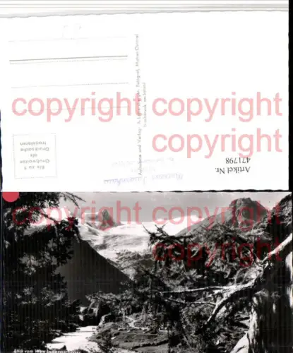 471798,Blick v. Weg Innergschlöss b. Matrei geg. Großvenediger Bergkulisse