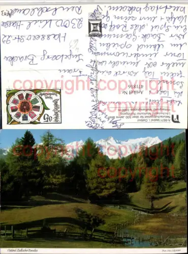 471816,Matrei in Osttirol Zedlacher Paradies Wald Bergkulisse