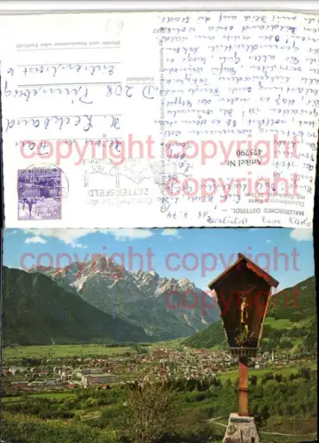 475790,Lienz Totale m. Spitzkofel Marterl Bergkulisse