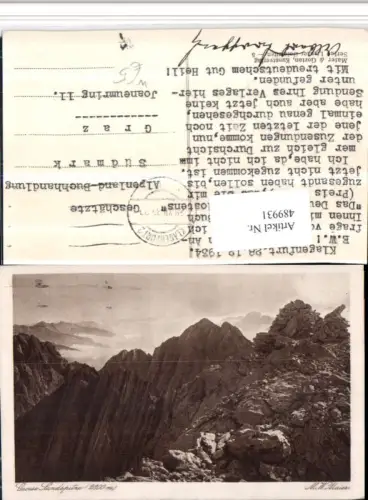 489931,Große Sandspitze b. Tristach Bergkulisse