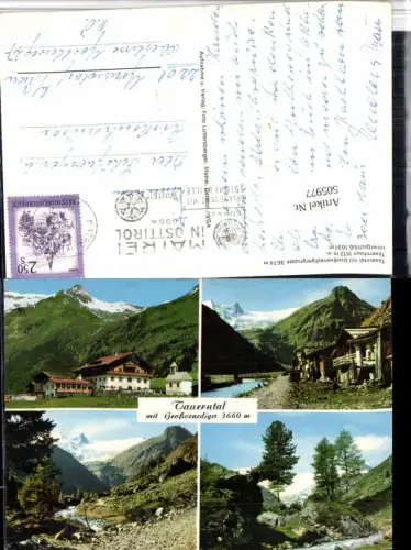 505977,Tauerntal b. Matrei in Osttirol Tauernhaus Innergschlöß Mehrbildkarte