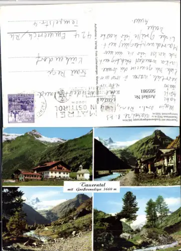 505981,Tauerntal b. Matrei in Osttirol Tauernhaus Innergschlöß Mehrbildkarte