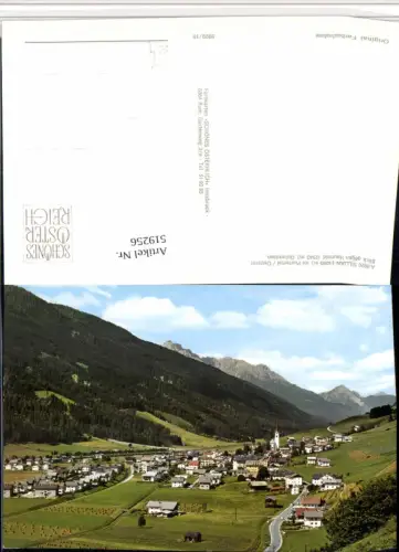519256,Sillian im Pustertal Totale geg. Haunold Bergkulisse