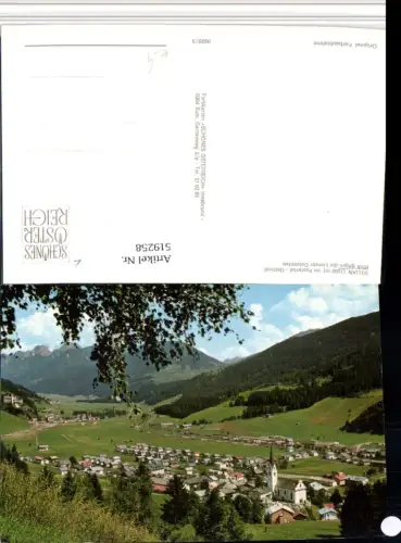 519258,Sillian im Pustertal Totale geg. Lienzer Dolomiten Bergkulisse