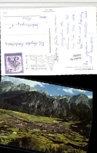 519282,Lienz Totale m. Lienzer Dolomiten Bergkulisse