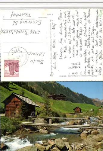 519293,Alte Wassermühlen im Villgratental b. Matrei Osttirol