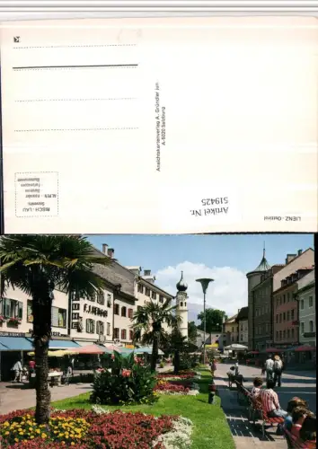 519425,Lienz Straßenansicht Palmen Turm