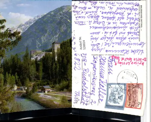 520024,Lienz Schloss Bruck geg. Laserzgruppe Bergkulisse